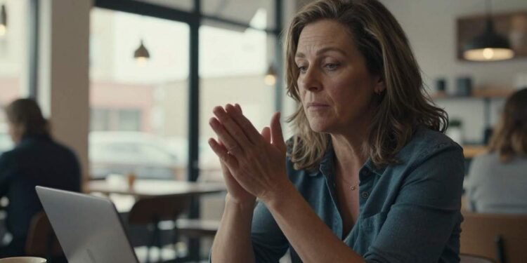 rubbing hands